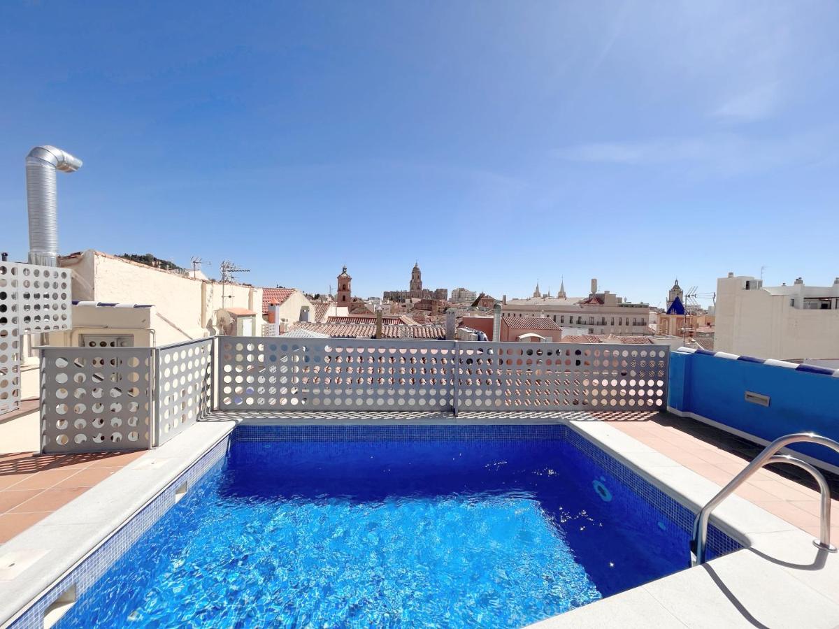 Homely Malaga Carreteria Con Piscina Zewnętrze zdjęcie